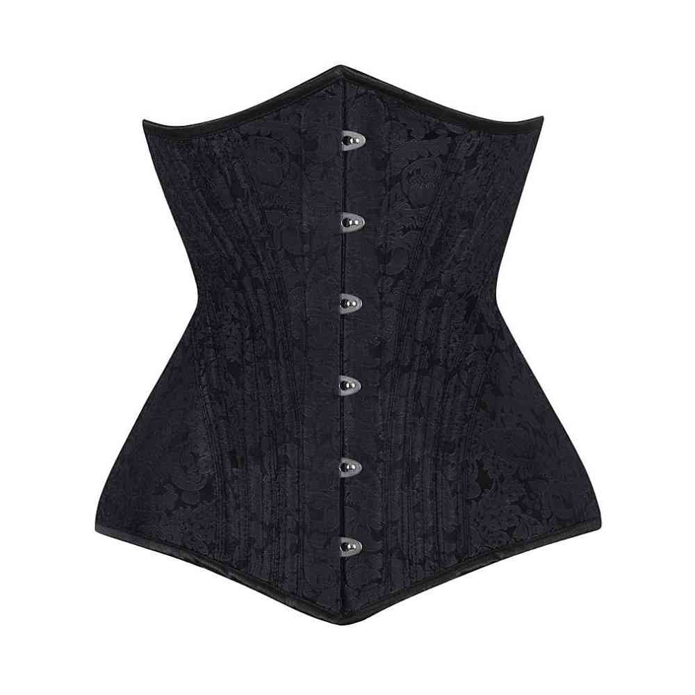 Attitude Corsets - Valaria Unterbrustkorsett - Schwarz
